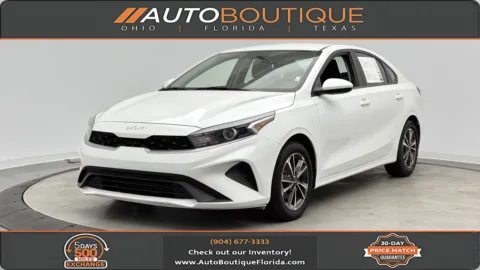 White 2023 Kia Forte LXS for sale in Jacksonville, FL