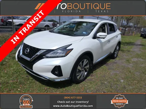 White 2021 Nissan Murano SL for sale in Jacksonville, FL