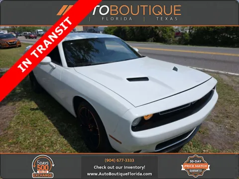 White 2019 Dodge Challenger SXT for sale in Jacksonville, FL