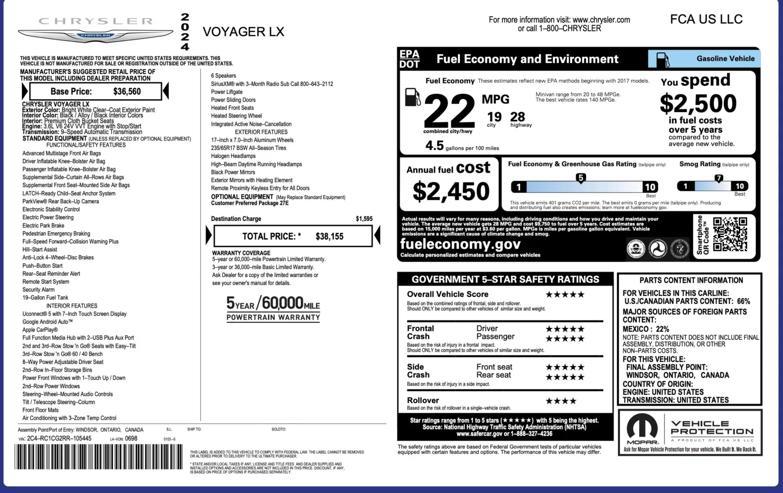 Chrysler Voyager photo 4