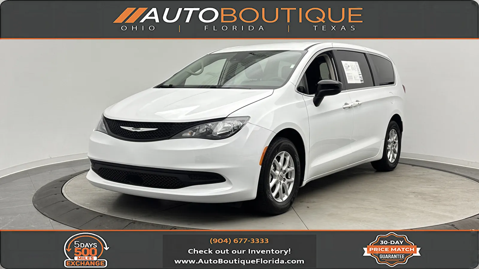 White 2024 Chrysler Voyager LX for sale in Jacksonville, FL
