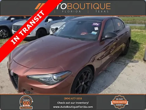 Silver 2020 Alfa Romeo Giulia Ti for sale in Jacksonville, FL