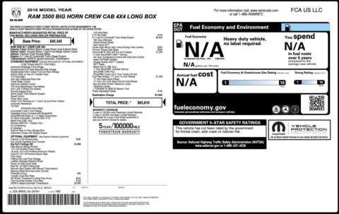 More photos of 2018 Ram 3500 Big Horn at Auto Boutique Florida, FL