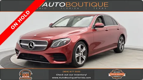 Black 2017 Mercedes-Benz E-Class E 300 Sport for sale in Jacksonville, FL