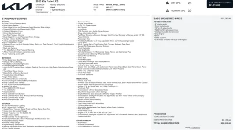 More photos of 2023 Kia Forte LXS at Auto Boutique Florida, FL