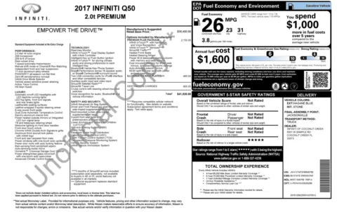 More photos of 2017 INFINITI Q50 2.0t Premium at Auto Boutique Florida, FL