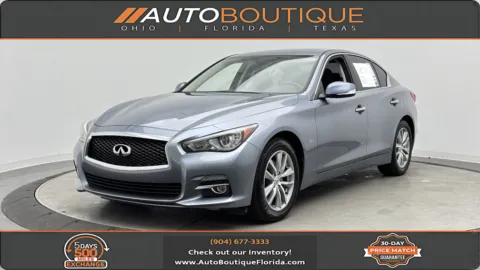 Blue 2017 INFINITI Q50 2.0t Premium for sale in Jacksonville, FL
