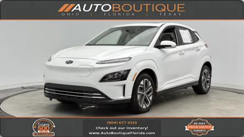 White 2023 Hyundai Kona Electric SEL for sale in Jacksonville, FL