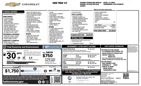 More photos of 2025 Chevrolet Trax LT at Auto Boutique Florida, FL