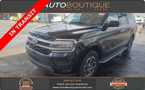 Black 2023 Ford Expedition Max XLT for sale in Jacksonville, FL