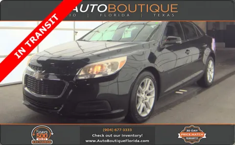 Black 2015 Chevrolet Malibu LT for sale in Jacksonville, FL