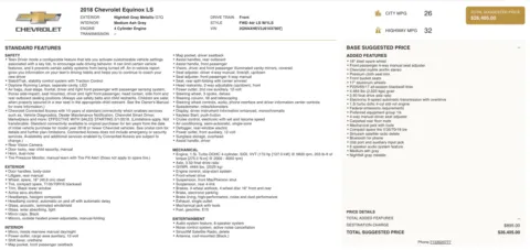 Photos of 2018 Chevrolet Equinox LS for sale in Jacksonville, FL at Auto Boutique Florida