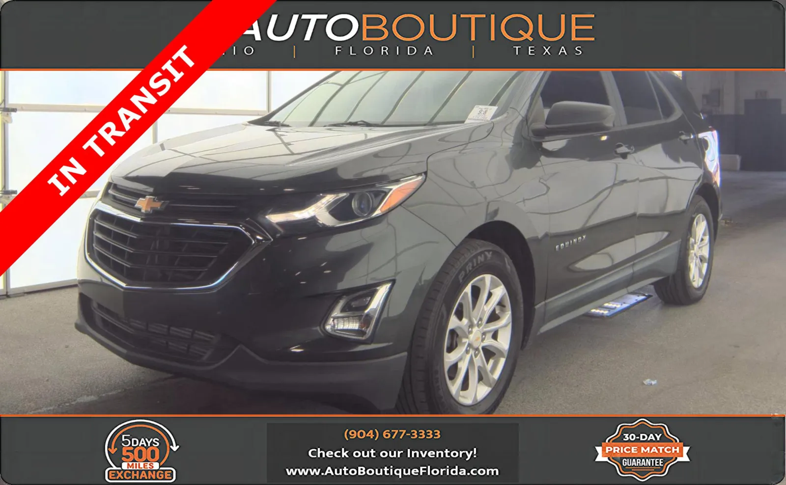 Gray 2018 Chevrolet Equinox LS for sale in Jacksonville, FL
