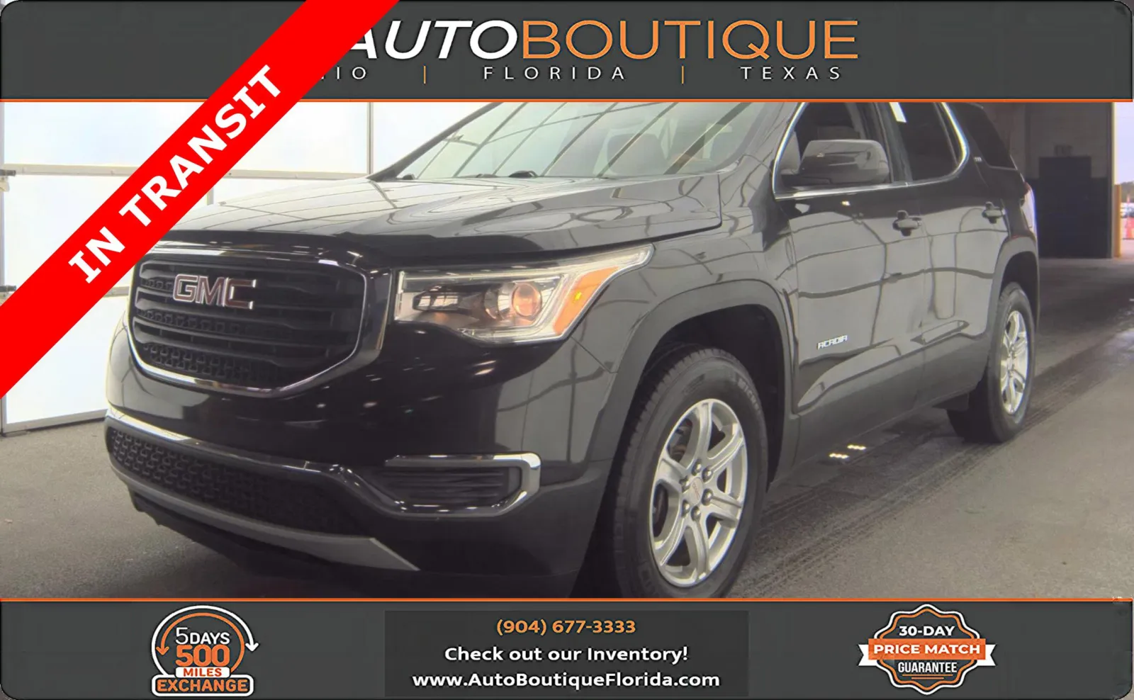 Gray 2017 GMC Acadia SLE for sale in Jacksonville, FL