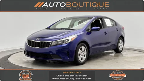 Blue 2018 Kia Forte LX for sale in Jacksonville, FL