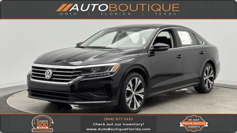 Black 2021 Volkswagen Passat 2.0T SE for sale in Jacksonville, FL