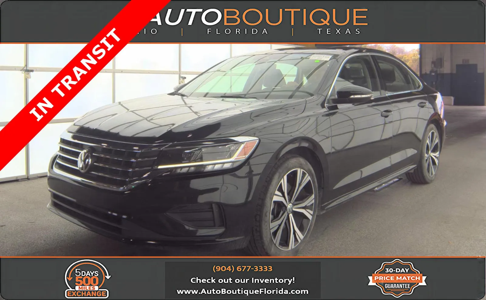 Black 2021 Volkswagen Passat 2.0T SE for sale in Jacksonville, FL