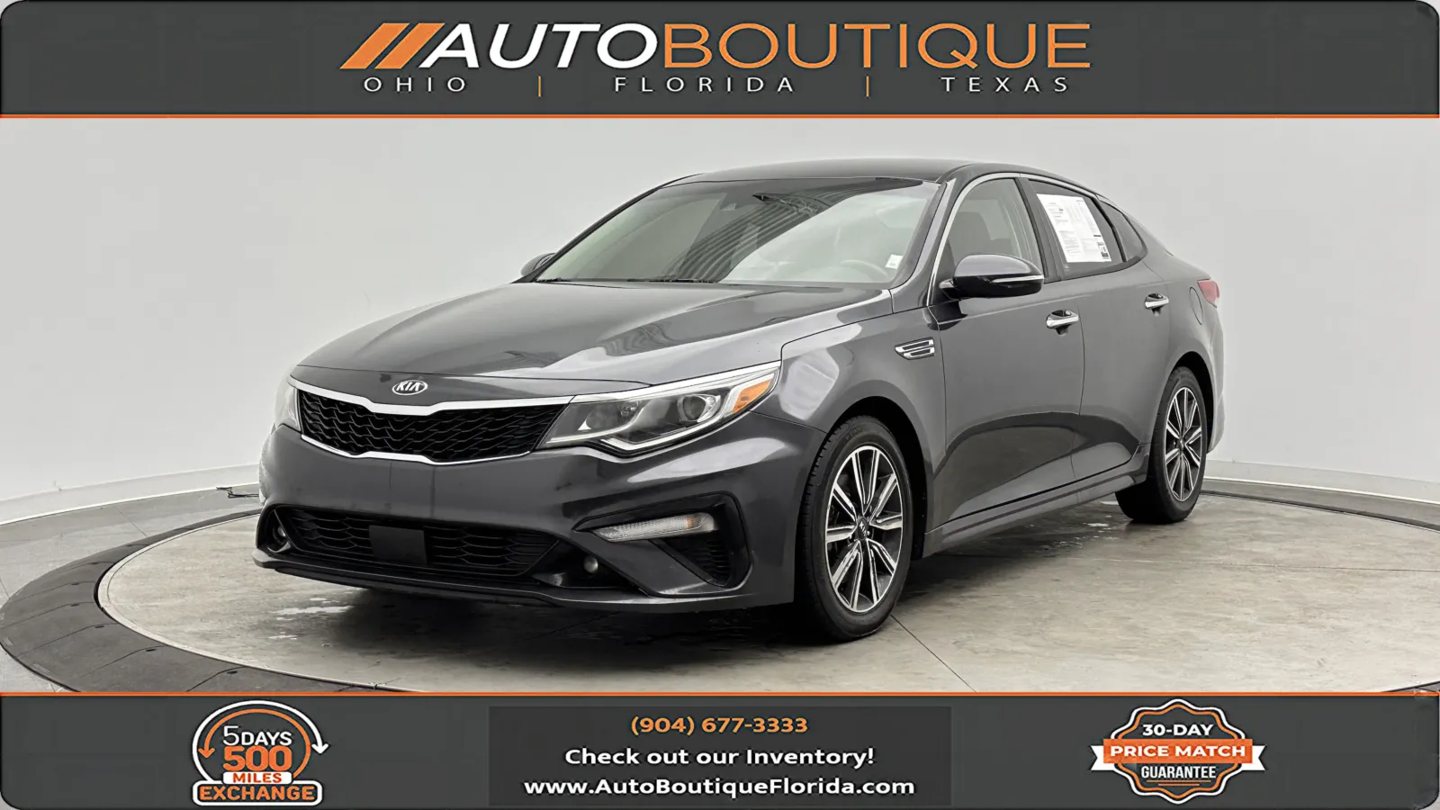 2019 Kia Optima EX for sale in Jacksonville, FL