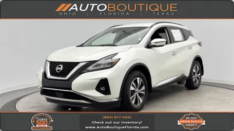 White 2021 Nissan Murano SV for sale in Jacksonville, FL