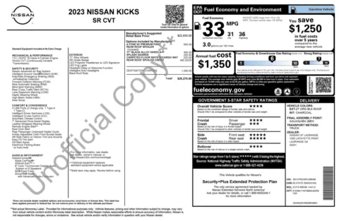 More photos of 2023 Nissan Kicks SR at Auto Boutique Florida, FL
