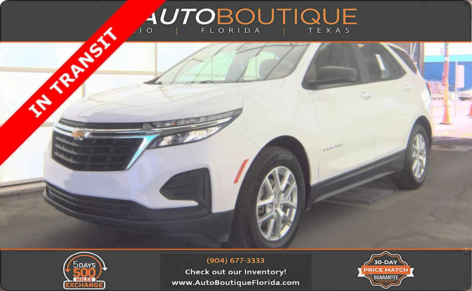 White 2022 Chevrolet Equinox LS for sale in Jacksonville, FL