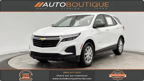 White 2022 Chevrolet Equinox LS for sale in Jacksonville, FL