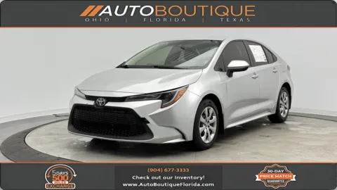 Silver 2022 Toyota Corolla LE for sale in Jacksonville, FL