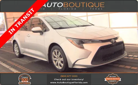 Silver 2022 Toyota Corolla LE for sale in Jacksonville, FL