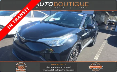 Black 2021 Toyota C-HR LE for sale in Jacksonville, FL