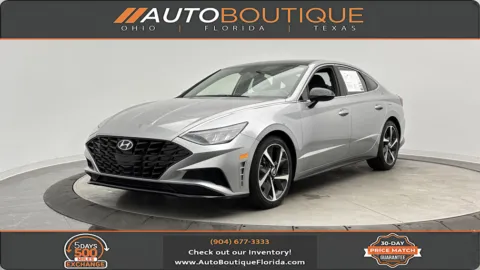 Silver 2021 Hyundai Sonata SEL Plus for sale in Jacksonville, FL