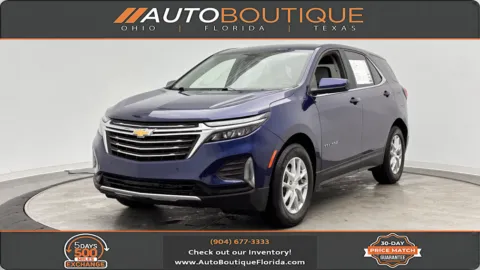 Blue 2023 Chevrolet Equinox LT for sale in Jacksonville, FL