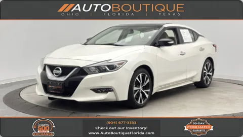 White 2016 Nissan Maxima 3.5 SL for sale in Jacksonville, FL