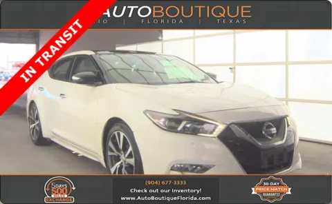 White 2016 Nissan Maxima 3.5 SL for sale in Jacksonville, FL