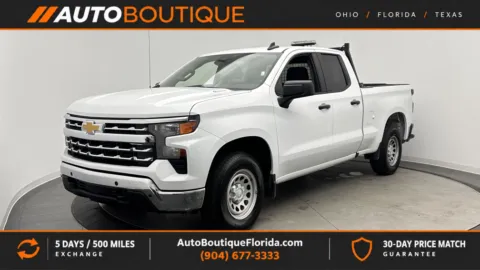 White 2025 Chevrolet Silverado 1500 Work Truck for sale in Jacksonville, FL