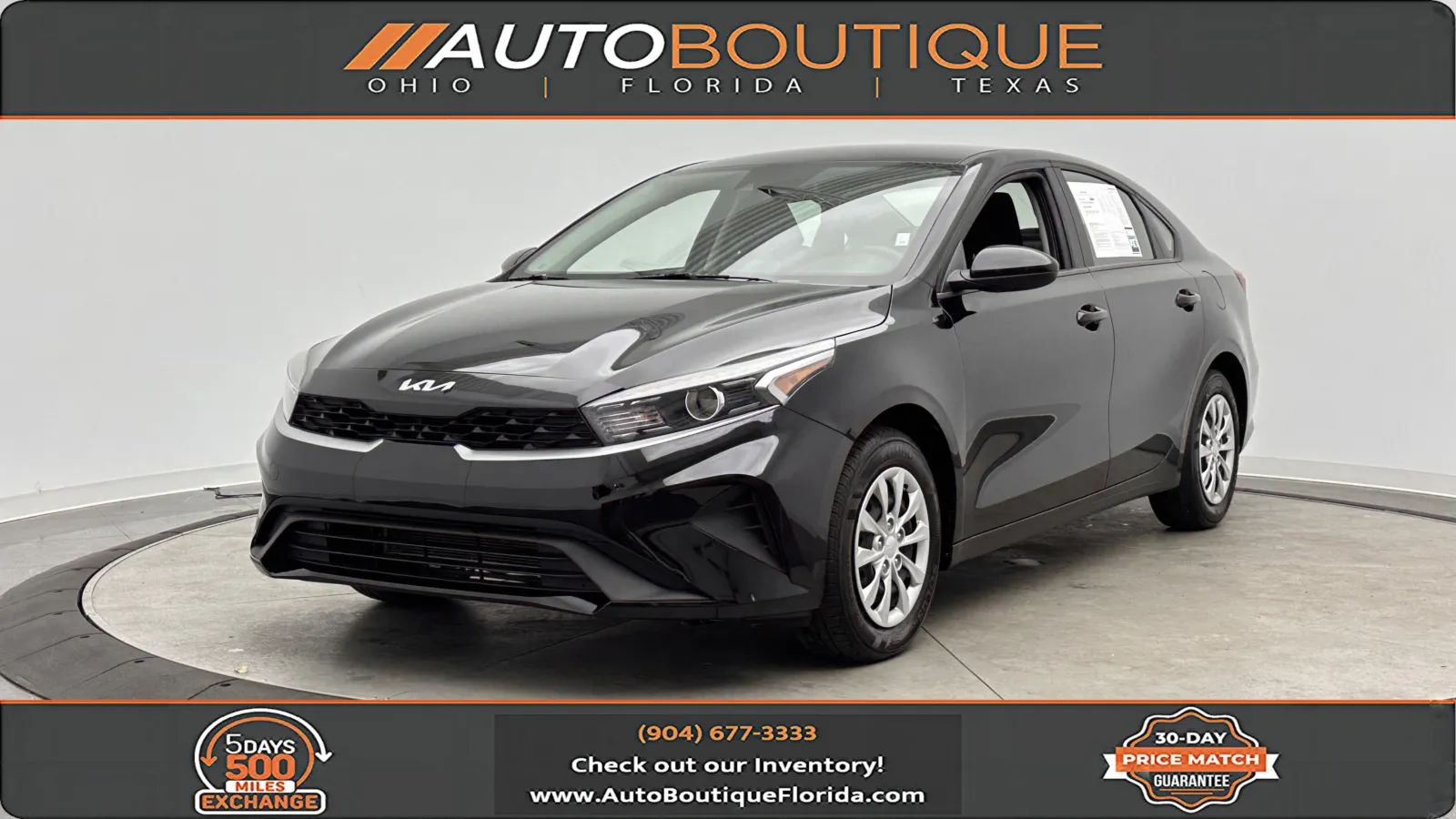 Black 2024 Kia Forte LX for sale in Jacksonville, FL