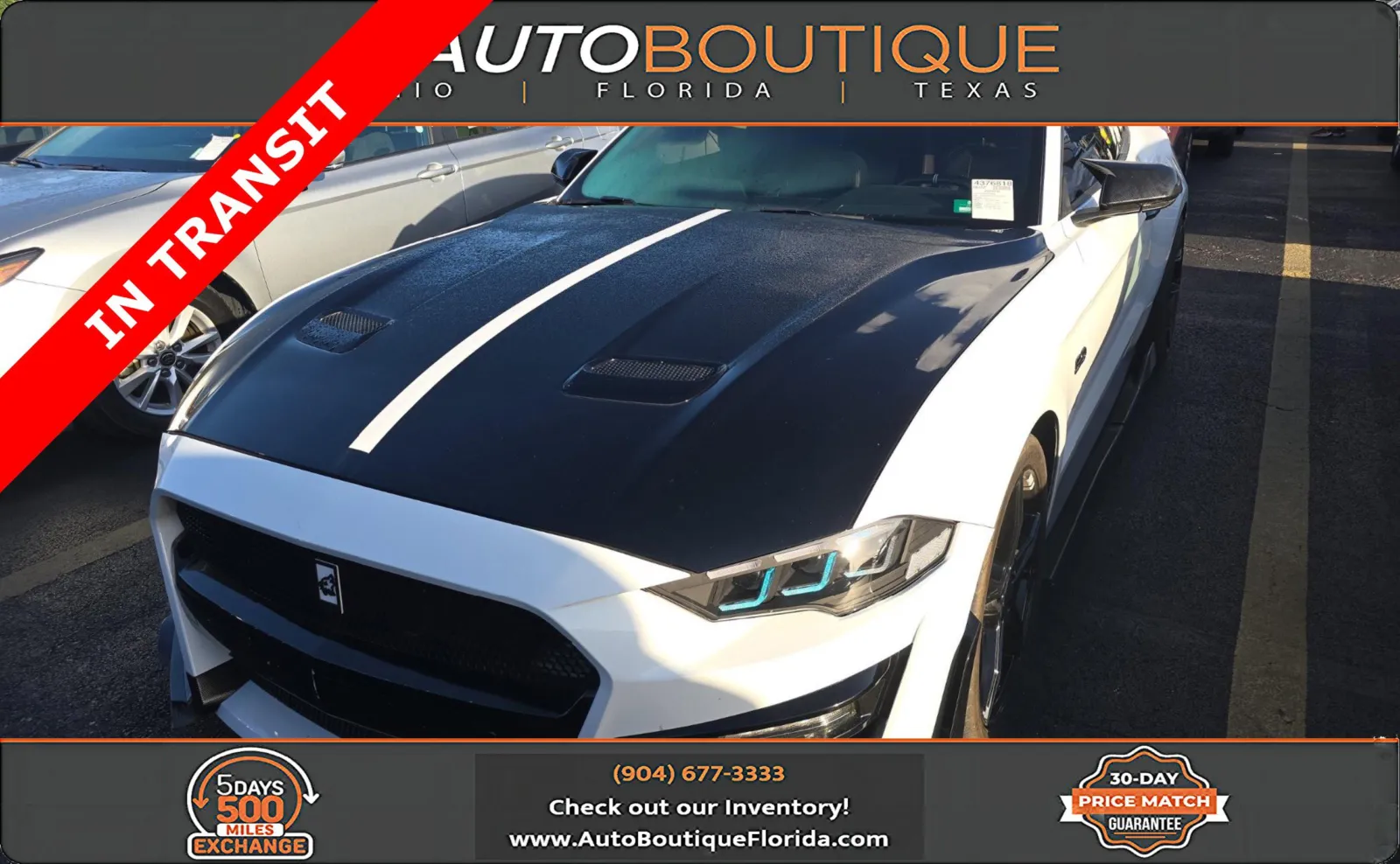 White 2023 Ford Mustang GT Premium for sale in Jacksonville, FL