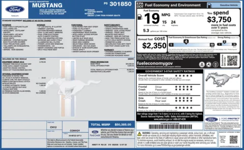 Photos of 2023 Ford Mustang GT Premium for sale in Jacksonville, FL at Auto Boutique Florida