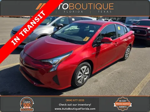 Red 2017 Toyota Prius Four for sale in Jacksonville, FL