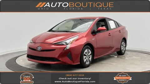 Red 2017 Toyota Prius Four for sale in Jacksonville, FL