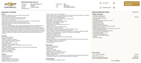 More photos of 2018 Chevrolet Trax LS at Auto Boutique Florida, FL