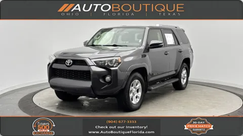 Gray 2018 Toyota 4Runner SR5 for sale in Jacksonville, FL