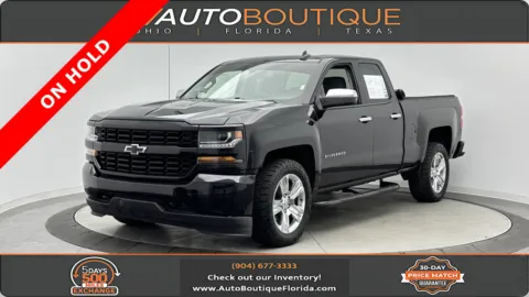Black 2019 Chevrolet Silverado 1500 LD Custom for sale in Jacksonville, FL
