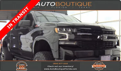 Black 2020 Chevrolet Silverado 1500 RST for sale in Jacksonville, FL