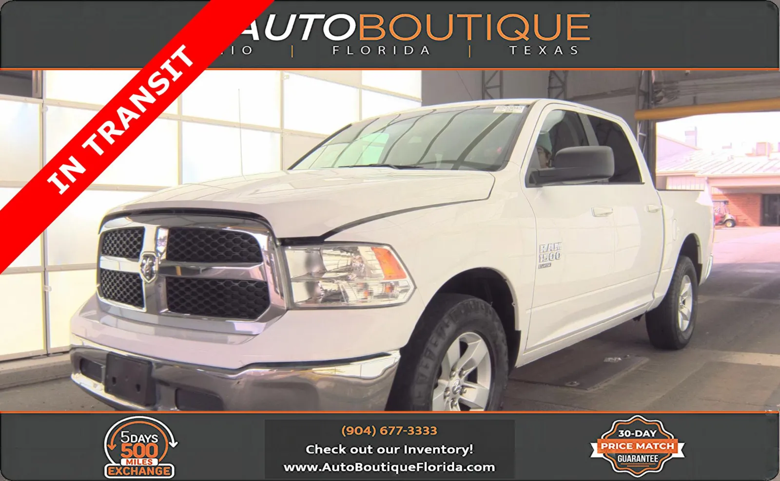 White 2021 Ram 1500 Classic SLT for sale in Jacksonville, FL