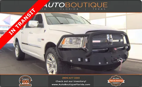 White 2014 Ram 1500 Longhorn Limited for sale in Jacksonville, FL