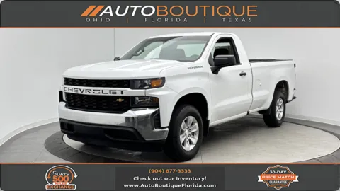 White 2021 Chevrolet Silverado 1500 Work Truck for sale in Jacksonville, FL