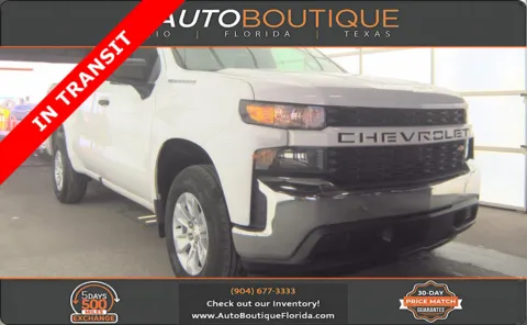 White 2021 Chevrolet Silverado 1500 Work Truck for sale in Jacksonville, FL