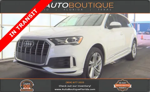 White 2021 Audi Q7 Premium Plus for sale in Jacksonville, FL