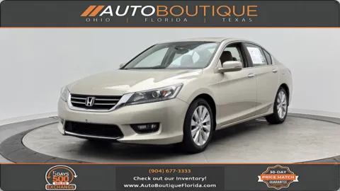 Gold 2014 Honda Accord Sedan EX-L for sale in Jacksonville, FL