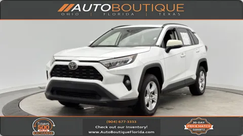 White 2019 Toyota RAV4 XLE for sale in Jacksonville, FL